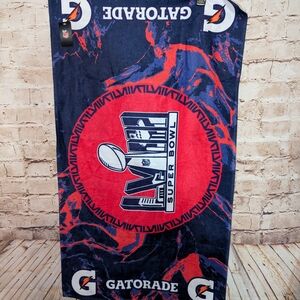 ♥️New Super Bowl 58 LVIII Official Gatorade Sideline Towel Chiefs Vs 49ers NFL